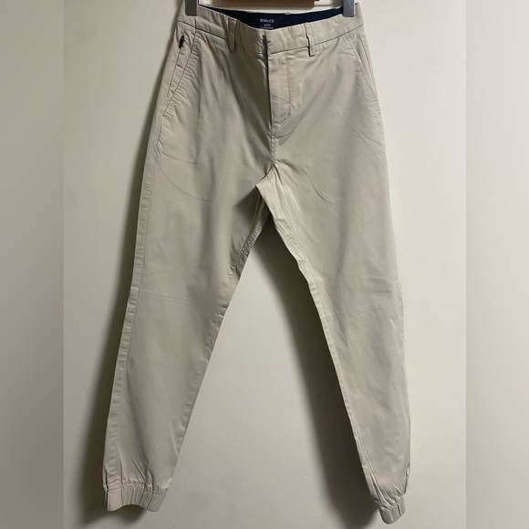 RW&CO Men’s Light Beige Commuter Joggers Slim Fit Size 29x30 - Picture 4 of 8